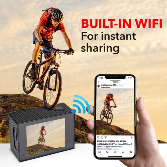 Action Camera 4K WIFI - New!!! - Picture 4 of 8